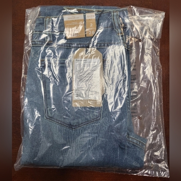 💚HP💚NWT prAna Sienna Jean Mid Rise in True Blue - Picture 5 of 11